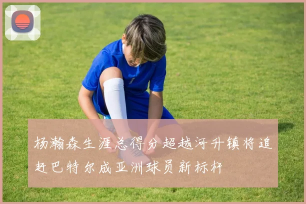 杨瀚森生涯总得分超越河升镇将追赶巴特尔成亚洲球员新标杆